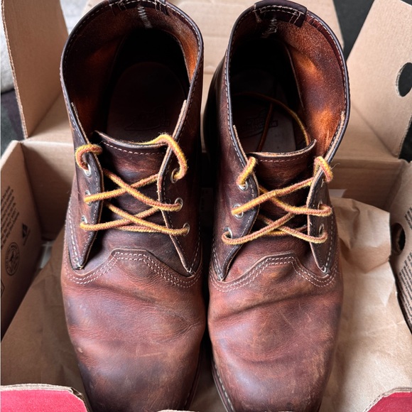 Red Wing Heritage Chukka, Copper Rough & Tough Size 10 - Picture 3 of 6